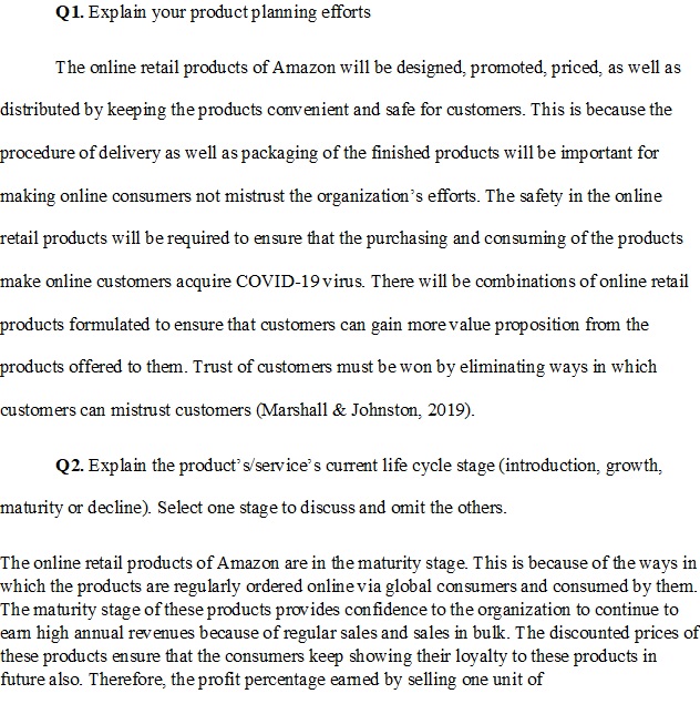 Marketing Management Individual Project (MMIP) Develop Value Offering Product Experience Assignment